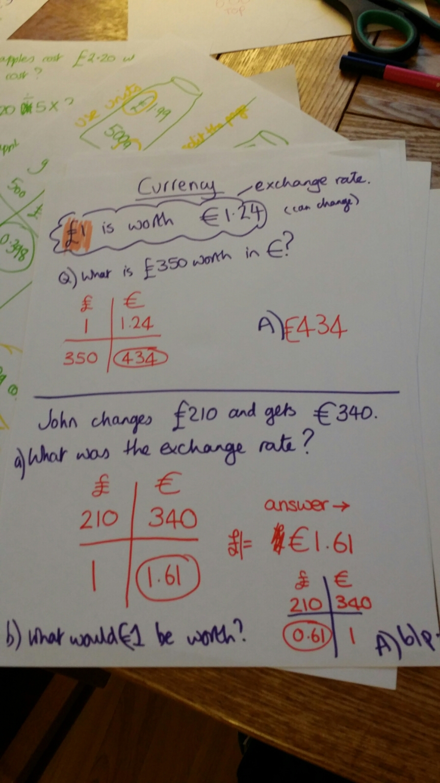 Currency Conversion using Ratio Grids